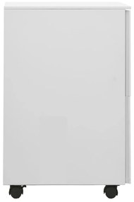 vidaXL Αρχειοθήκη Φορητή Ανοιχτό Γκρι 39 x 45 x 67 εκ. Ατσάλινη