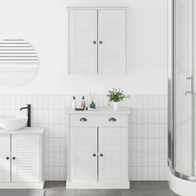 vidaXL Σετ Επίπλων Μπάνιου με συρτάρι 2 pcs Καφέ 67.5 x 34 x 80 εκ.
