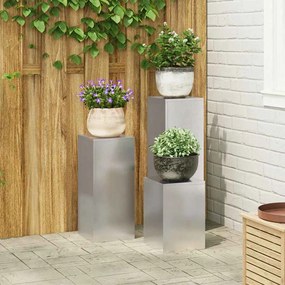 vidaXL Σετ 3 Στεφανιών Ροτίνων  από ανοξείδωτο ατσάλι