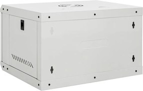 vidaXL Ντουλάπι Δικτύου Επιτοίχιο 6U 19" IP20 53x40x30 εκ.