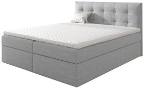 Επενδυμένο κρεβάτι Top 1-Gkri Anoixto-160 x 200