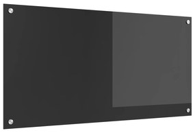 vidaXL Κουζινοπίνακας Σκούρο Γκρι 100x50x0,6 εκ. Σκληρυμένο Γυαλί