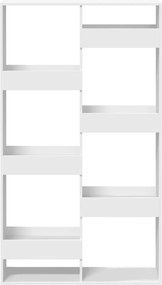 vidaXL Βιβλιοθήκη Λευκή 100x33x175 εκ. από Επεξεργασμένο Ξύλο