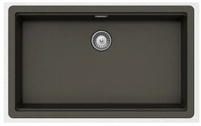Schock Cristalite Manhattan Asphalt Υποκαθήμενος Νεροχύτης 75x45,6cm