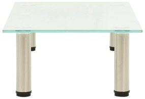 vidaXL Βάση Τηλεόρασης Αμμοβολισμένη 60 x 35 x 17 εκ. από Ψημένο Γυαλί