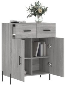 vidaXL Ντουλάπι Γκρι Sonoma 69,5 x 34 x 90 εκ. από Επεξεργασμένο Ξύλο