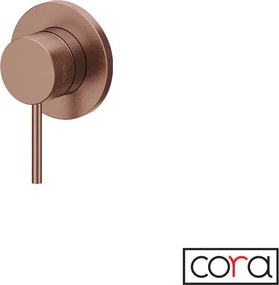 Cora Cosmo 6150 Rose Gold Brushed PVD - Μικτης εντοιχισμου 1 εξοδου