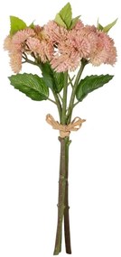 Τεχνητό Μπουκέτο Sedum 21350 30cm Salmon GloboStar Ύφασμα