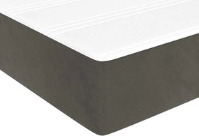 vidaXL Στρώμα με Pocket Springs 80 x 160 cm Σκούρο Γκρι