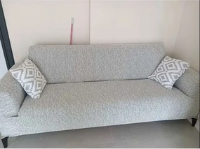Stewehome Ελαστικό κάλυμμα καναπέ 3 θέσεων από ζακάρ 180x230 cm