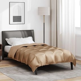 vidaXL Χειμερινό Παπλωματοθήκη 140 x 220 cm 450 gsm Χρυσό