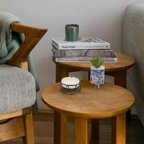 Τεχνητό Φυτό σε Κεραμικό Γλαστράκι και Μεταλλική Χρυσή Βάση 8x26cm - Μπλε