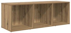 vidaXL Ντουλάπι TV 3 pcs Καφέ 107 x 35 x 37 cm Επεξεργασμένο ξύλο