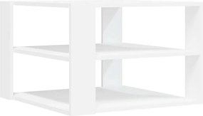 vidaXL Τραπεζάκι Σαλονιού Λευκό 58x58x40 εκ. από Επεξεργ. Ξύλο