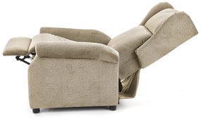 AGUSTIN recliner with massage function, color: beige DIOMMI V-CH-AGUSTIN_M-FOT-BEŻOWY