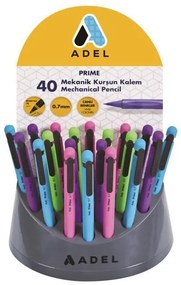 Adel μηχανικό μολύβι &quot;Vivid&quot; με σβήστρα 0,7mm 60 τμχ.