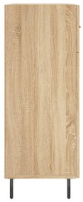 vidaXL Ντουλάπι Sonoma Δρυς 69,5 x 34 x 90 εκ. από Επεξεργασμένο Ξύλο