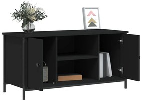 vidaXL Έπιπλο Τηλεόρασης Μαύρο 100x40x50 εκ. Επεξεργασμένο Ξύλο