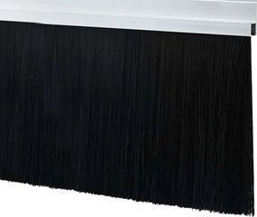 vidaXL Αυτοκόλλητες σφραγίδες πόρτας 6 pcs Ασημί 100 cm