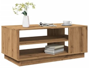 Τραπεζάκι σαλονιού Artisan Oak 102x55x43 cm Κατασκευασμένο ξύλο 856801