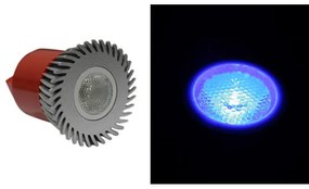 Adeleq Led Λάμπα Ισχύος Mr16 3W 230V 1 Led 30° Μπλε 13-160334