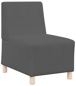 vidaXL Καθίσμα Σαλονιού Σκούρο γκρι 55 x 74 x 82 εκ. Βελούδο