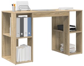 vidaXL Γραφείο Sonoma Oak Sonoma oak Επεξεργασμένο ξύλο