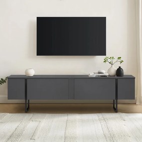 ΕΠΙΠΛΟ ΤΗΛΕΟΡΑΣΗΣ LUXE MEGAPAP ΧΡΩΜΑ ΑΝΘΡΑΚΙ 180X30X50ΕΚ.