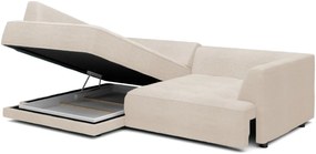 Γωνιακός καναπές Vianca-Krem-Αριστερή