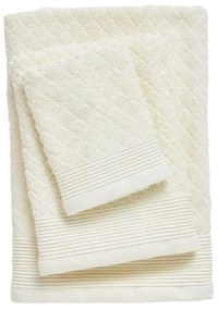 Πετσέτες Best 0684 (Σετ 3τμχ) Ivory Das Home Towels Set 100% Βαμβάκι