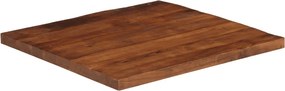 vidaXL Επιτραπέζιο 80x80x2,5 cm Τετράγωνο Μασίφ Ξύλο Ανακυκλωμένο