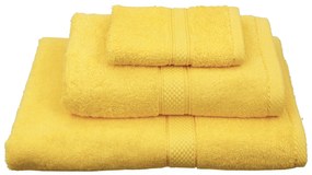 Πετσέτα Χεριών (30x50) Viopros Classic 480gsm Κίτρινο