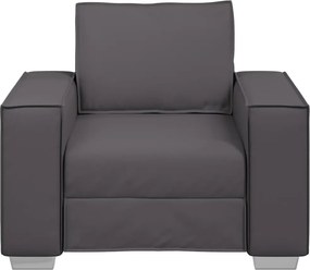 vidaXL Καναπές Γκρι 99 x 80 x 84 εκ ύφασμα