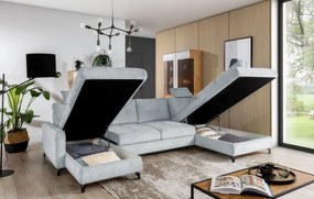 Γωνιακός καναπές Kognito max-Δεξιά-Gkri Anoixto