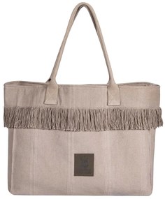 Τσάντα Θαλάσσης Polyester 46x36εκ. Essential 4084 Taupe Greenwich Polo Club