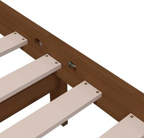 vidaXL Πλαίσιο Κρεβατιού 200 x 200 εκ. από Μασίφ Ξύλο