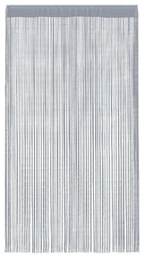 Κουρτίνες με Κρόσσια 2 τεμ. Ανοιχτό Γκρι 140 x 250 εκ. - Γκρι