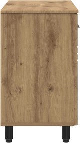 vidaXL Έπιπλο μπάνιου Artisan Δρυς 60 x 35 x 60 εκ. Επεξεργασμένο Ξύλο