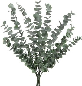Stewehome Σετ 5 τεμαχίων τεχνητών ευκαλύπτων με αληθοφανή υφή Πράσινο