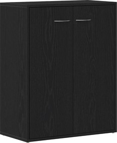 vidaXL Μπουφές Μαύρος Δρυς 60x30x75 εκ. από Τεχνητό Ξύλο