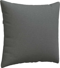 vidaXL Μαξιλάρι Καναπέ 2 pcs Σκούρο Γκρι 45 x 45 cm ύφασμα