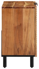 vidaXL Κάθισμα μπάνιου  62x33x58 εκ Μασίφ ξύλο ακακίας
