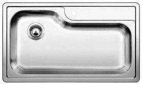 Blanco Plenta 9 Inox Λείος Νεροχύτης Ένθετος με 1 Γούρνα 86x50 cm