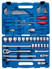 Fotin Κασετίνα καρυδάκια 1/2\'\' 47 τεμάχια + εργαλεία FOT-KT-4547MR