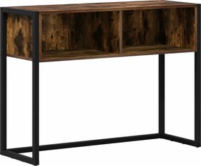 vidaXL End Table Καπνιστό Δρύς 100 x 36 x 75 εκ. Επεξεργασμένο ξύλο