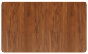 vidaXL Πάγκος Μπάνιου Σκ. Καφέ 100 x 60 x 1,5 εκ. Επεξ. Μασίφ Ξύλο