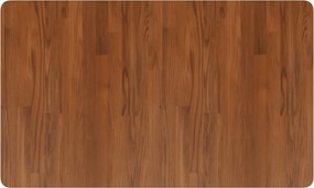 vidaXL Πάγκος Μπάνιου Σκ. Καφέ 100x60x2,5 εκ. Επεξ. Μασίφ Ξύλο