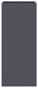 Ζαρντινιέρα Ανθρακί 32x27,5x75 εκ. από Χάλυβα Ψυχρής Έλασης - Ανθρακί