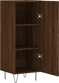 vidaXL Ντουλάπι Καφέ Δρυς 34,5 x 34 x 90 εκ. Επεξεργασμένο Ξύλο