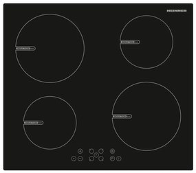 Heinner HBHI-V594BSC Επαγωγικές εστίες Με Πλάτος 60 Cm Έλεγχο αφής Και 4 Ζώνες Μαγειρέματος